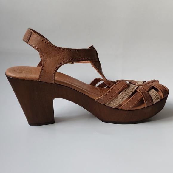 Geaside Leather Sandals Size 8.5 - Picture 3 of 8